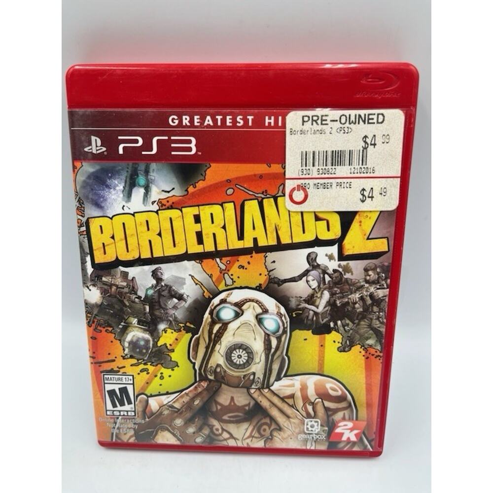 Borderlands 2 Greatest Hits PS3